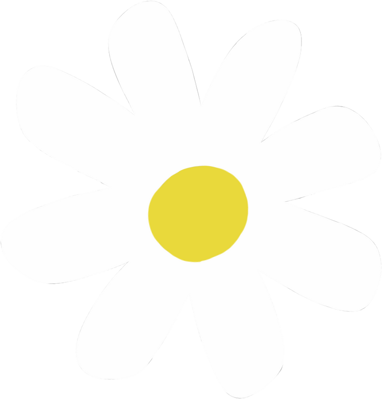 White Flower Illustration